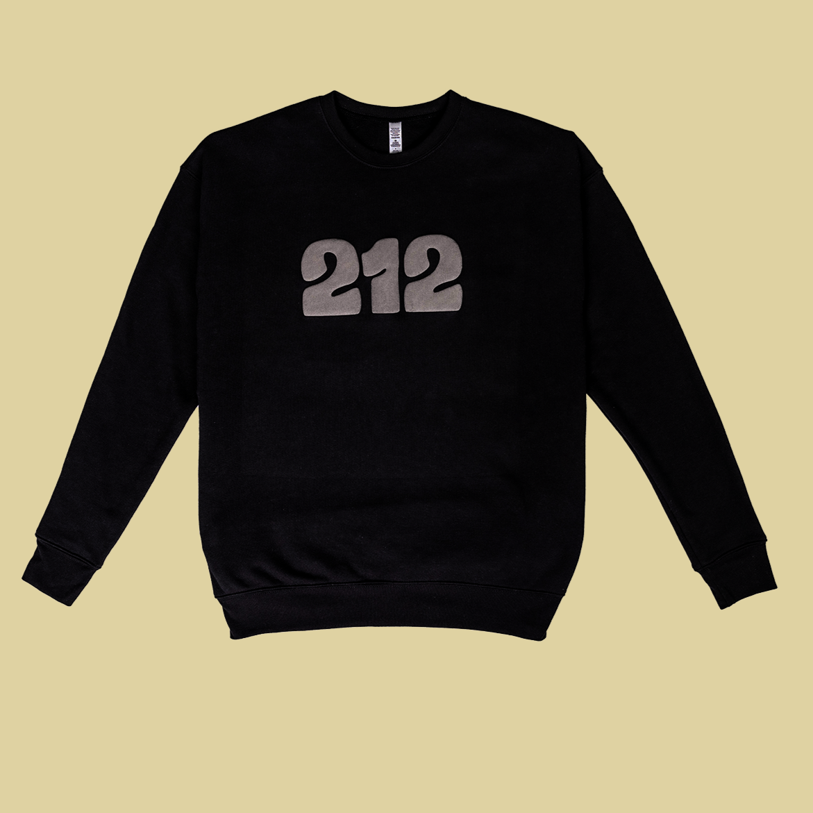 ADULT 212 UNISEX SWEATSHIRT- BLACK