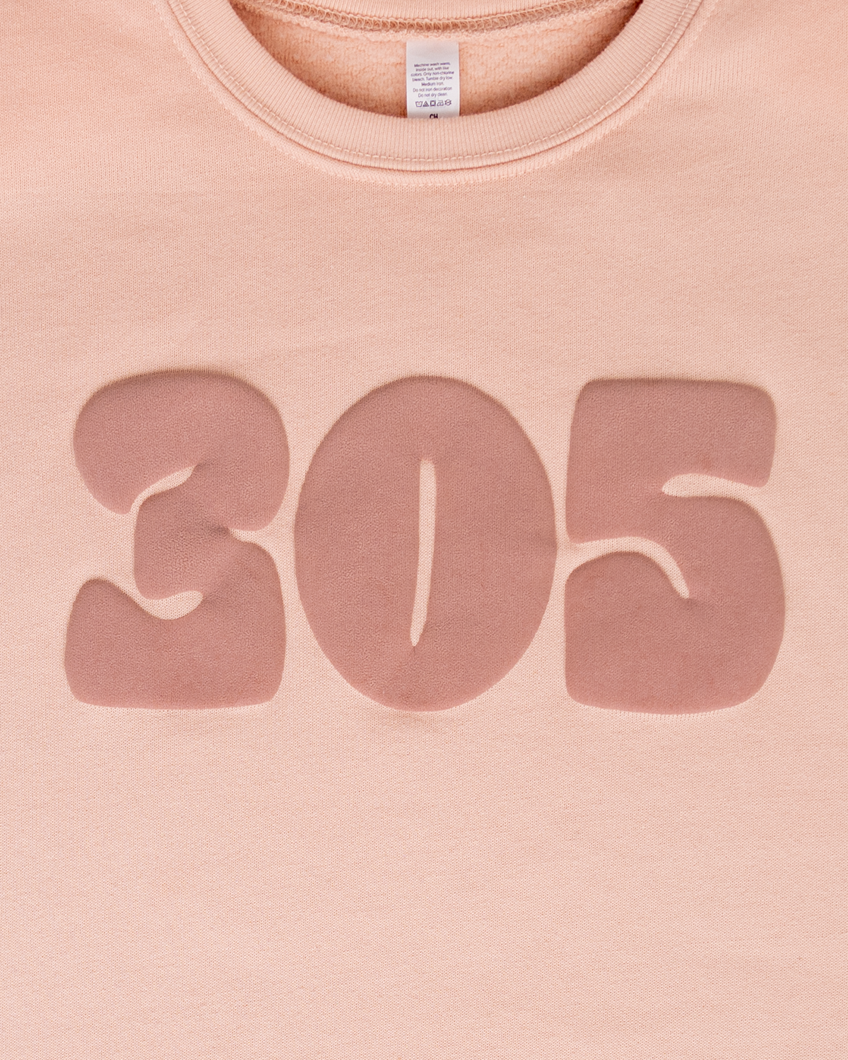 ADULT 305 UNISEX SWEATSHIRT- PEACH